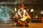 King of Glory Pei Qinhu Liuhe Tiger Fist cos feature film