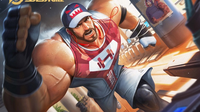 King of Glory Cheng Yaojin Vitality Assault HD Desktop Wallpaper