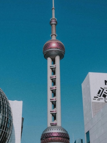 Shanghai urban landscape architecture mobile wallpaper