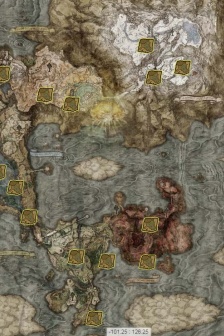 艾尔登法环全地图碎片