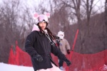 Angelababy《super fun ski convention》pictures