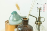 April 2022 Home Still Life Beautiful Calendar Wallpaper