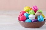 Delicious macarons afternoon tea pictures desktop wallpaper