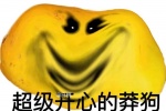 超级开心的莽狗表情包