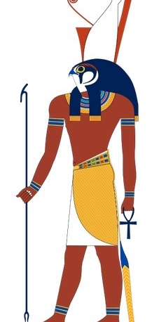 古埃及荷鲁斯神组图