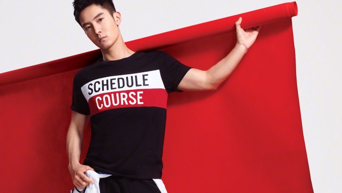 Handsome star Sheng Yilun desktop wallpaper picture