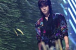Yi Yangqianxi handsome photo pictures in printed shirt