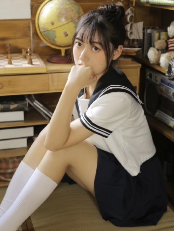 Photos of beautiful schoolgirls with retro atmosphere