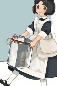 兽耳娘手绘风手机壁纸