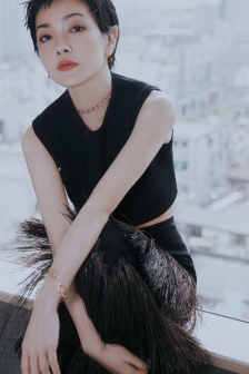 Beauty Guo Caijie mobile wallpaper pictures