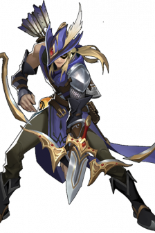 King of Glory Houyi Holy Bow Ranger skin details display