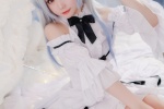 Sexy photo of loli beauty in dress, short skirt and uniform