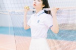 Tennis girl vitality sexy uniform photo