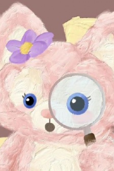 Lina Belle's hand-painted avatar