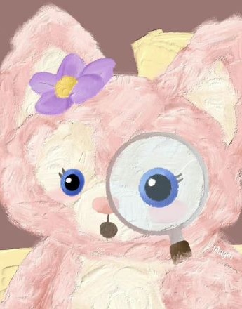 玲娜贝儿手绘风头像