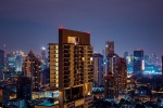 泰国曼谷霓虹璀璨城市夜景图片桌面壁纸