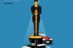 10 Oscar nominees for best picture design statuette posters