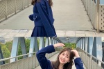 Internet celebrity beauty Ichili Xiaoshazi JK uniform photos