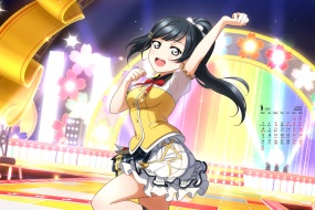 January 2022 Love Live! Desktop Calendar Wallpaper