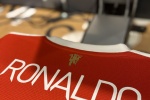 Cristiano Ronaldo's Manchester United No. 7 jersey, extremely clear and beautiful pictures