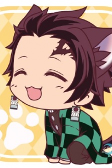 鬼滅之刃貓貓頭像