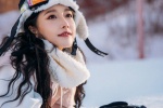 Warm winter photos at Jiang Zhenyu Ski Resort