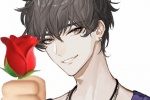 Absolutely interpret the protagonist's avatar with flowers