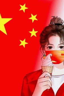 National Day holiday limited couple avatars