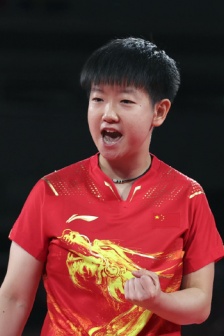 Sun Yingsha's high-definition live photos of the East Olympics women's singles final