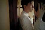 Li Xian handsome photo in white suit