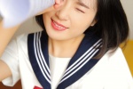 JK girl navy uniform sexy private room photo