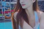 Douyin beauty Mi Ding sexy swimsuit pictures