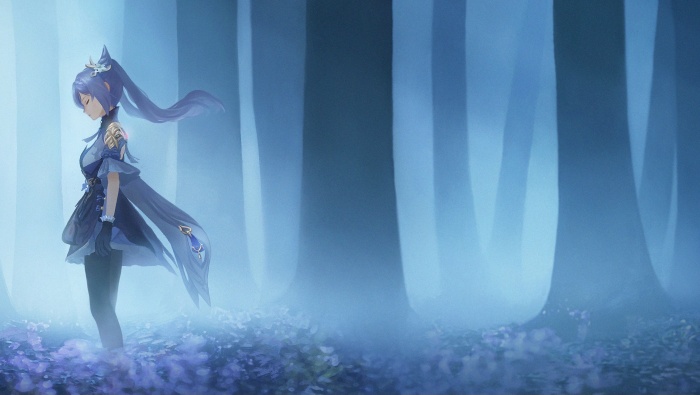 原神刻晴高清圖片桌麵壁紙