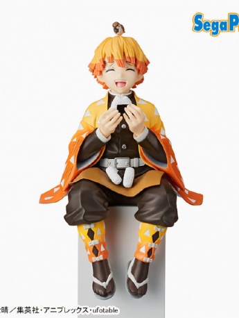 鬼灭之刃我妻善逸可爱微笑手办图