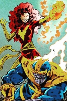 Dark Phoenix pictures in the Marvel DC crossover issue