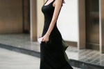 Sexy street photos of beauties in suspenders and backless sultry photos