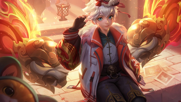 King of Glory Sun Binyin Tiger Spreads Wings HD Desktop Wallpaper