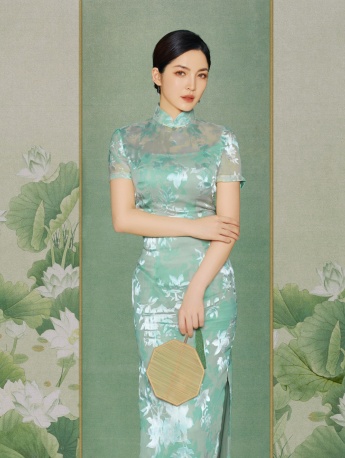 Wang Zhongyao sexy cheongsam photo pictures