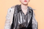 Liu Yuxin fashionable and sexy photo in tin foil jacket