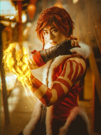 王者荣耀裴擒虎六合虎拳cos正片