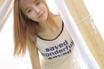 牛仔热裤美女模特清凉性感写真