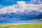賽里木湖風景圖片