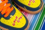 Partial details of the Nike Air Force 1 Chucky model