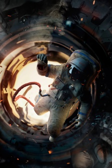 Space Astronaut Cool Wallpaper