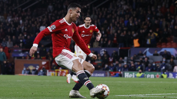 C罗进球后脱衣秀肌肉庆祝极清美图