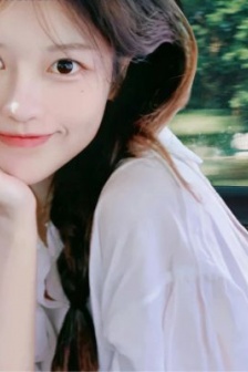 Head portrait of a good-looking couple, a man and a woman