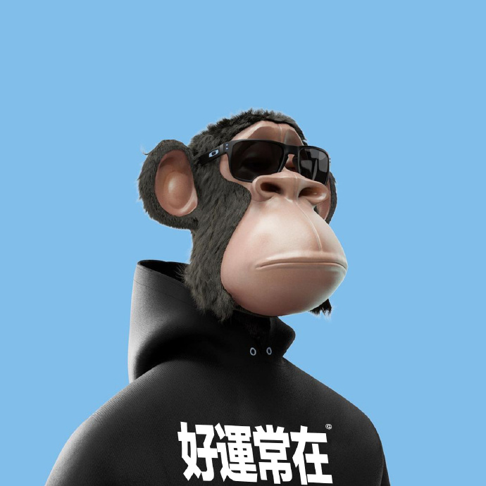 潮流猴子3D头像