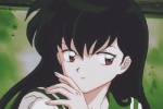 Inuyasha Higurashi Kagome's self-cut head