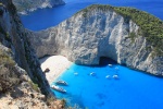 Zakynthos Shipwreck Bay scenery picture desktop wallpaper