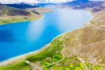 National Day Travel Tibet Holy Lake Yamdrok Yongcuo Landscape Pictures Wallpaper